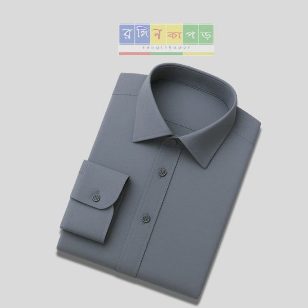 Micro Stitch Shirt - Ash
