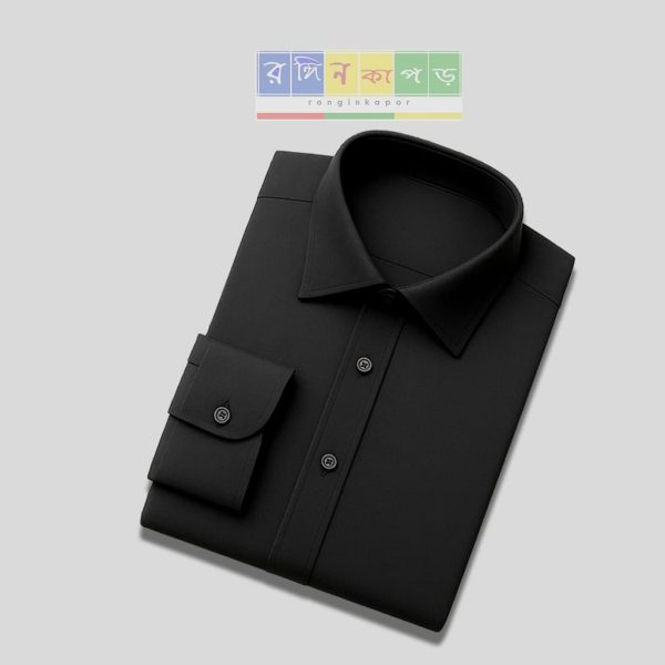 Micro Stitch Shirt - Black