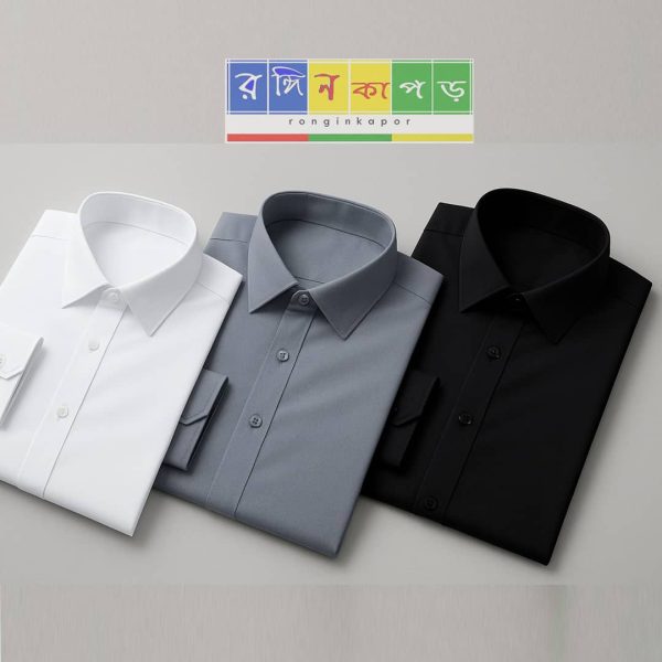 Micro Stitch Shirt 3 Pis Combo