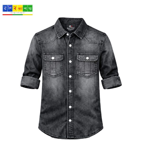 Denim Shirt Black