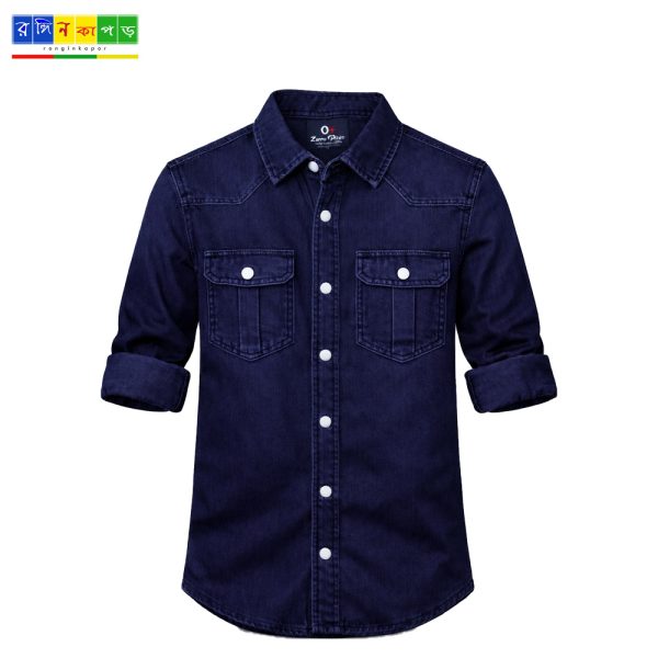 Denim Shirt Deep Blue